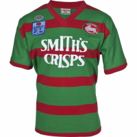 1989 South Sydney Rabbitohs Retro Rugby Jersey Shirt