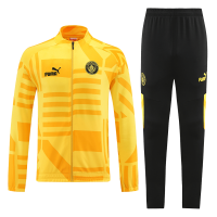 Manchester City Training Kit (Jacket+Pants) Yellow Replica 2022/23 ...