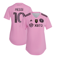 Women's MESSI #10 Inter Miami "Messi GOAT" Home Jersey 2022