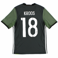 Kroos #18 Retro Germany Away Jersey 2016