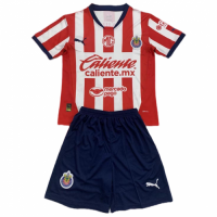 Kids Chivas Home Jersey Kit 2024/25