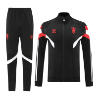 Manchester United Training Kit (Jacket+Pants) Black 2024/25