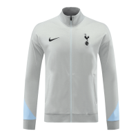 Tottenham Hotspur Full Zipper Training Jacket Gray 2024/25