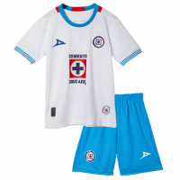 Kids Cruz Azul Away Kit(Jersey+Shorts) 2024/25