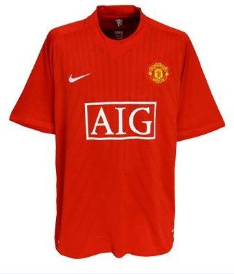 Retro Manchester United Home Jersey 2007/08