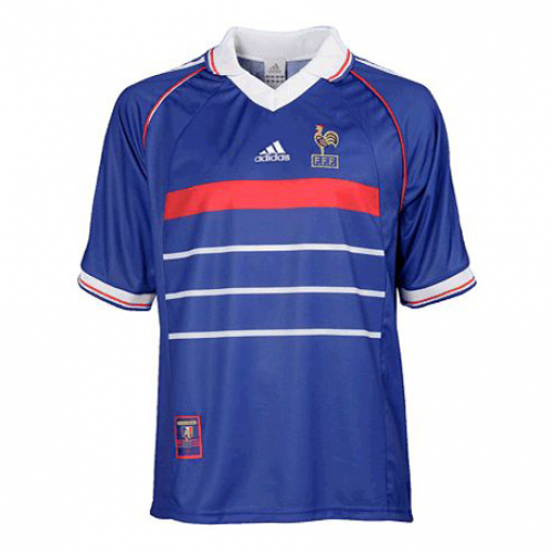 Retro France Home Jersey World Cup 1998