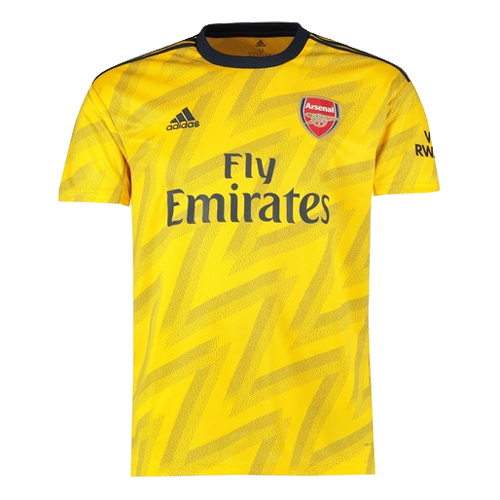 yellow and blue arsenal jersey