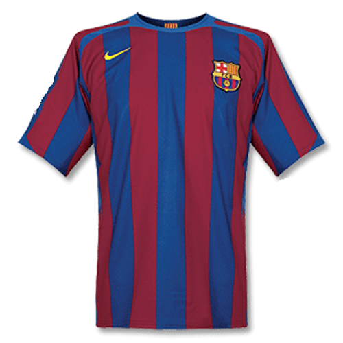 Retro Barcelona UCL Final Home Jersey 2005/06