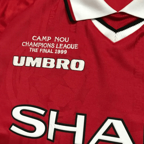 Manchester United UCL Final Retro Jersey Home 1999/00