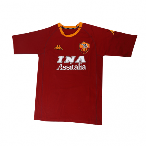 Roma Retro Jersey Home 2000/01