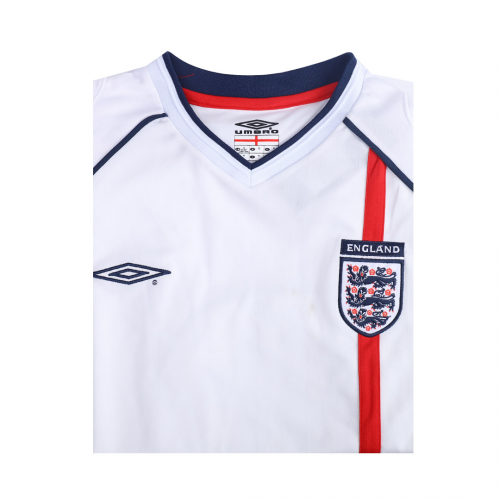 Retro England Home Jersey World Cup 2002