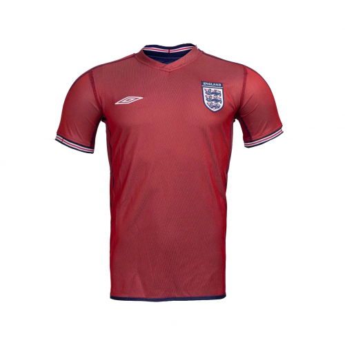 Retro England Away Jersey World Cup 2002