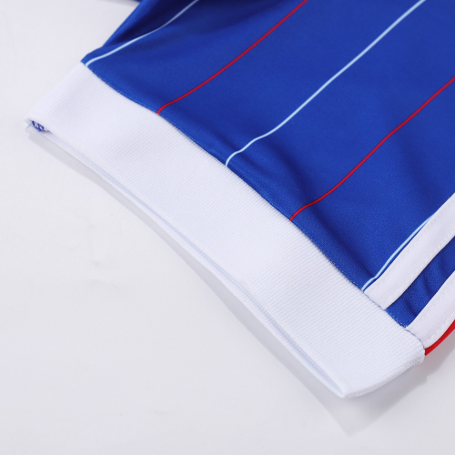 France Retro Jersey Home World Cup 1982