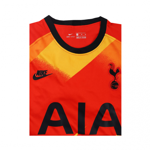 19/20 Tottenham Hotspur Goalkeeper Orange Long Sleeve Jerseys Shirt