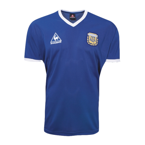 Retro Argentina Away Jersey World Cup 1986