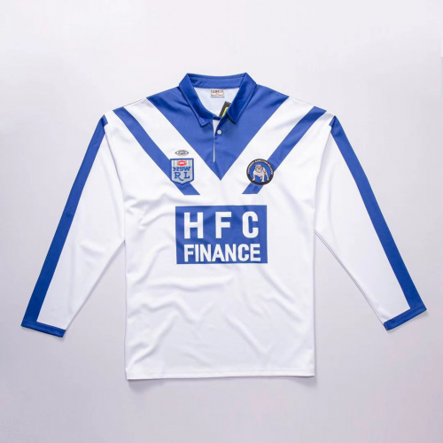 1985 Canterbury Bankstown Bulldogs Home Retro Rugby Jersey Shirt