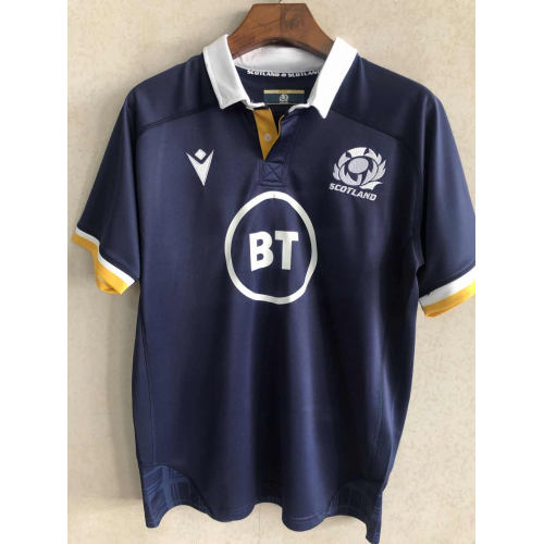 2021 Scotland Rugby Home Navy Jersey Shirt