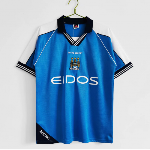 Retro Manchester City Home Jersey 1999/01