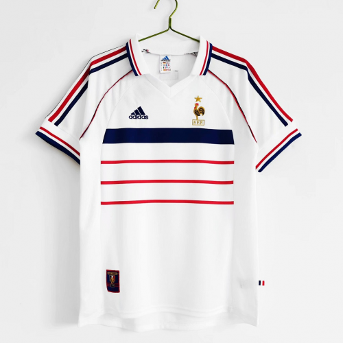 Retro France Away Jersey World Cup 1998