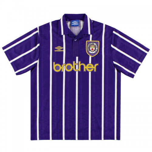 Retro Manchester City Away Jersey 1992/94