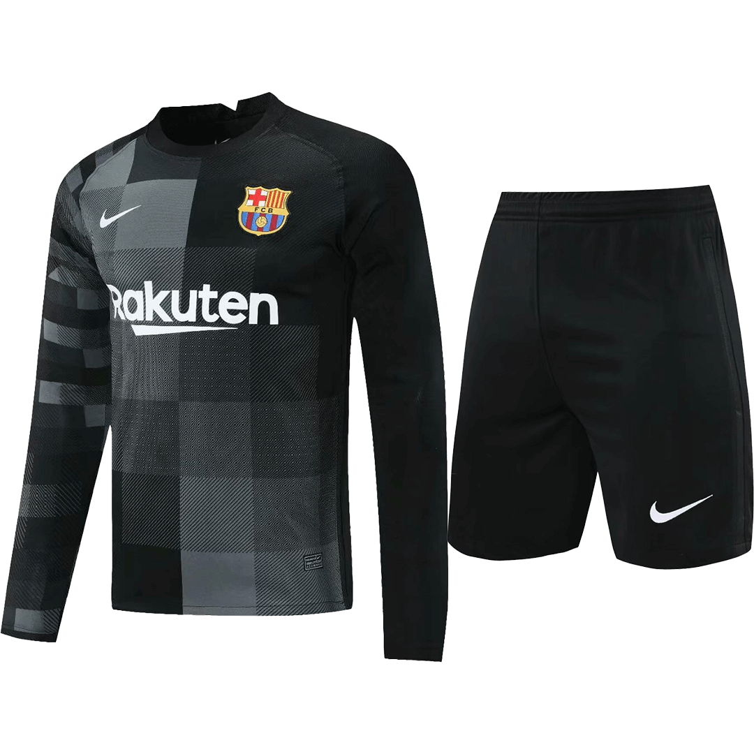 black goalkeeper kit