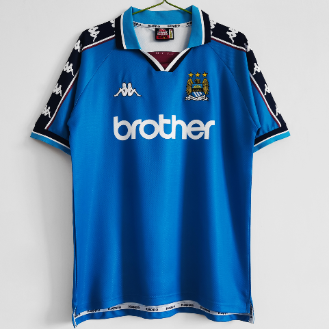 Manchester City Retro Home Jersey 1997/99