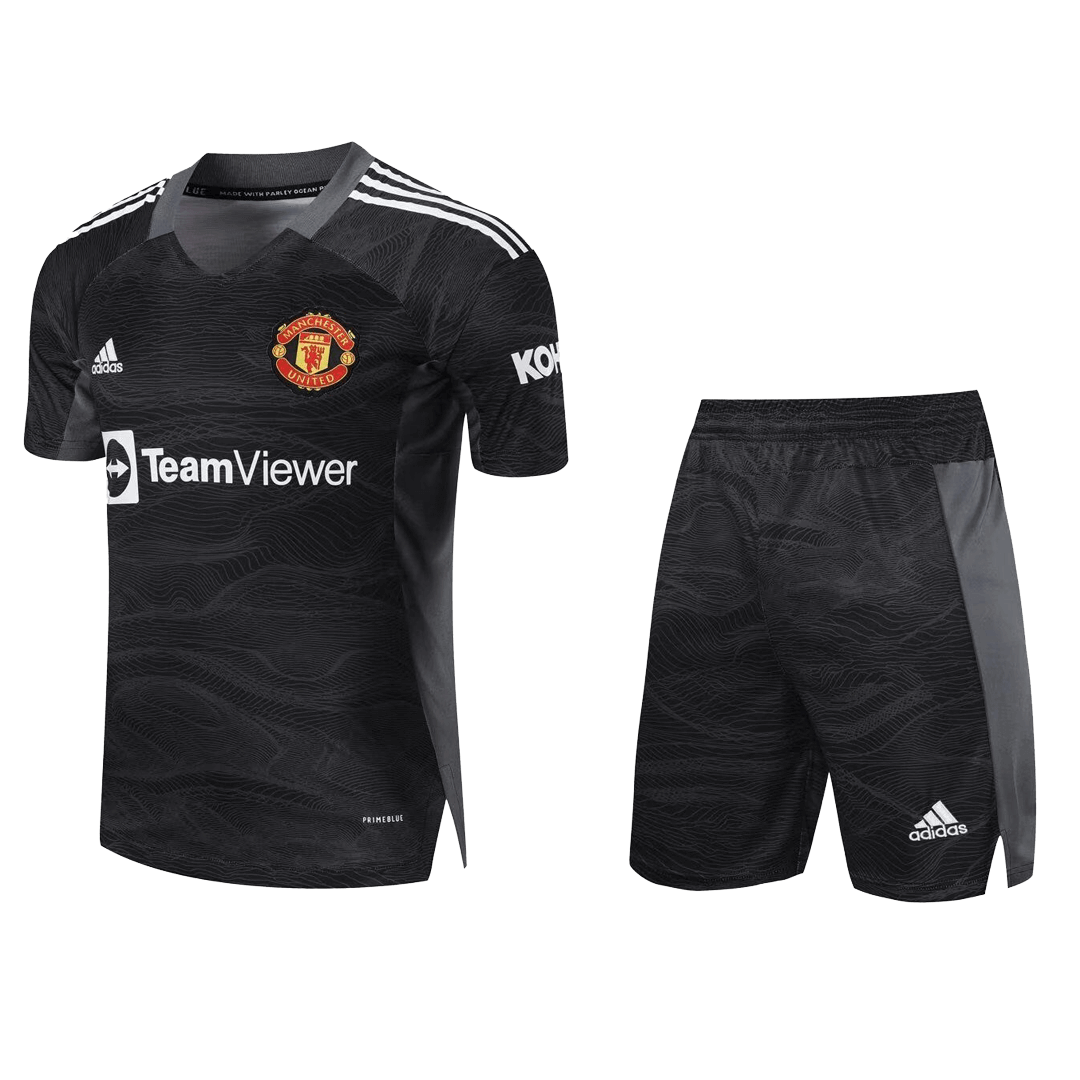 black goalkeeper kit