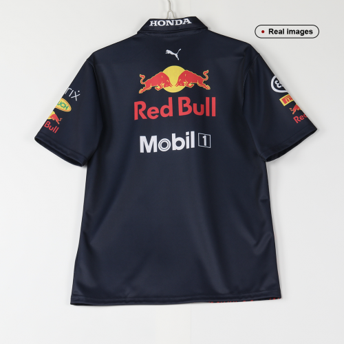 Red Bull F1 Racing Team Polo Black 21 Minejerseys