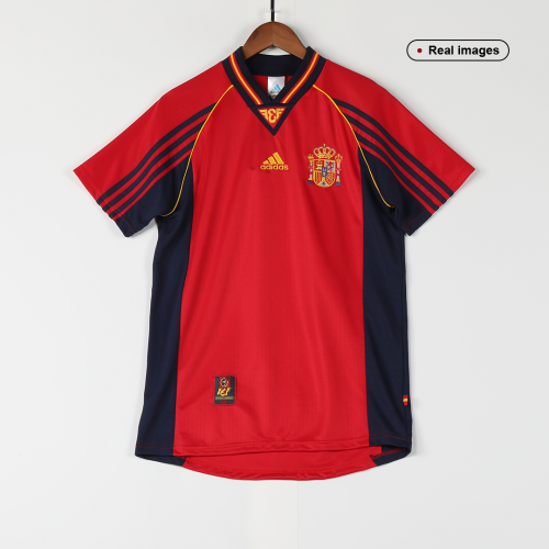 Retro Spain Home Jersey World Cup 1998