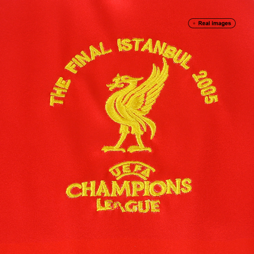 Retro Liverpool Commemorative Final Istanbul Jersey 2005