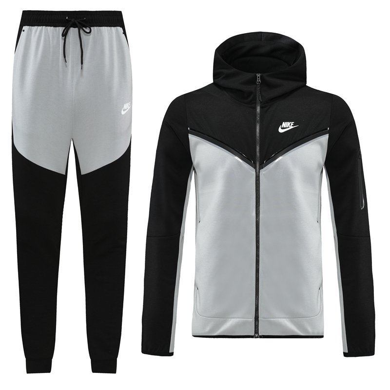 Customize Hoodie Training Kit Gray&Black (Jacket+Pants) 2022