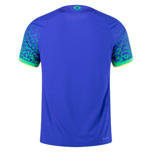 Brazil Soccer Jersey Away (Player Version) World Cup 2022