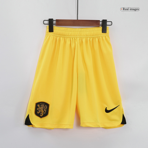 Netherlands Soccer Shorts Home Replica World Cup 2022