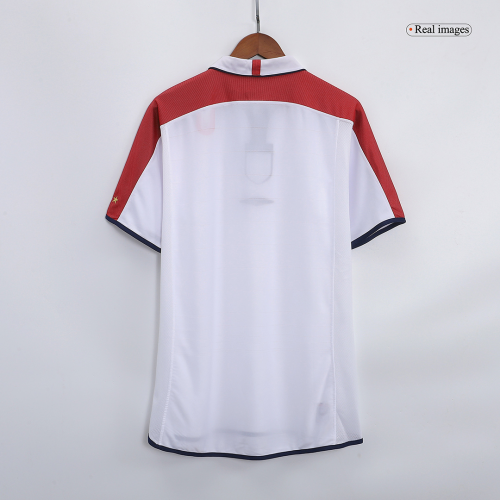 Retro England Home Jersey Euro Cup 2004