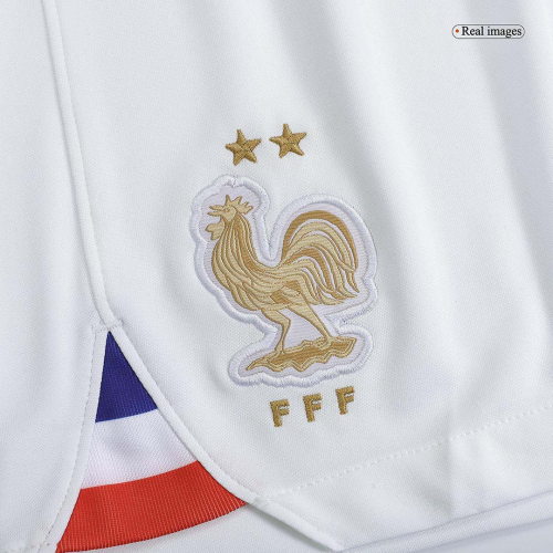 France Soccer Shorts Home Replica World Cup 2022