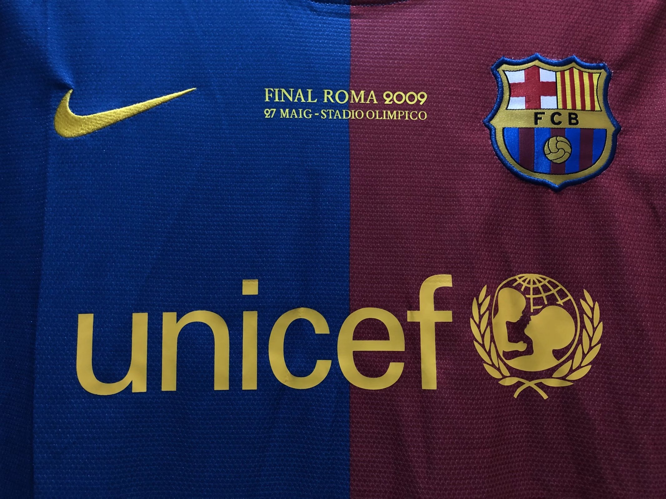 Barcelona Messi #10 UCL Final Retro Long Sleeve Home 2008/09