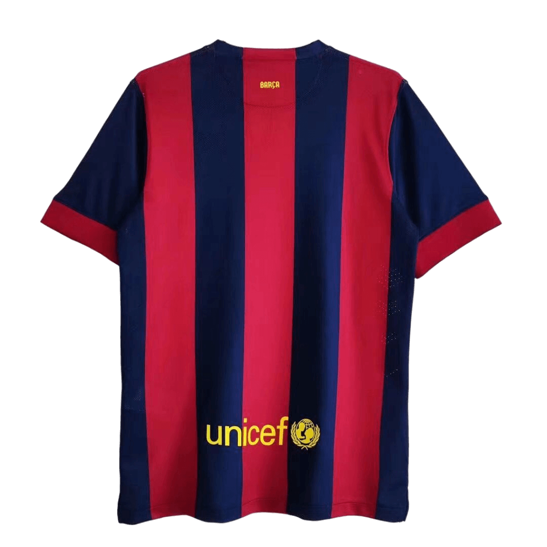 Neymar Jr #11 Barcelona Retro Home Jersey 2014/15