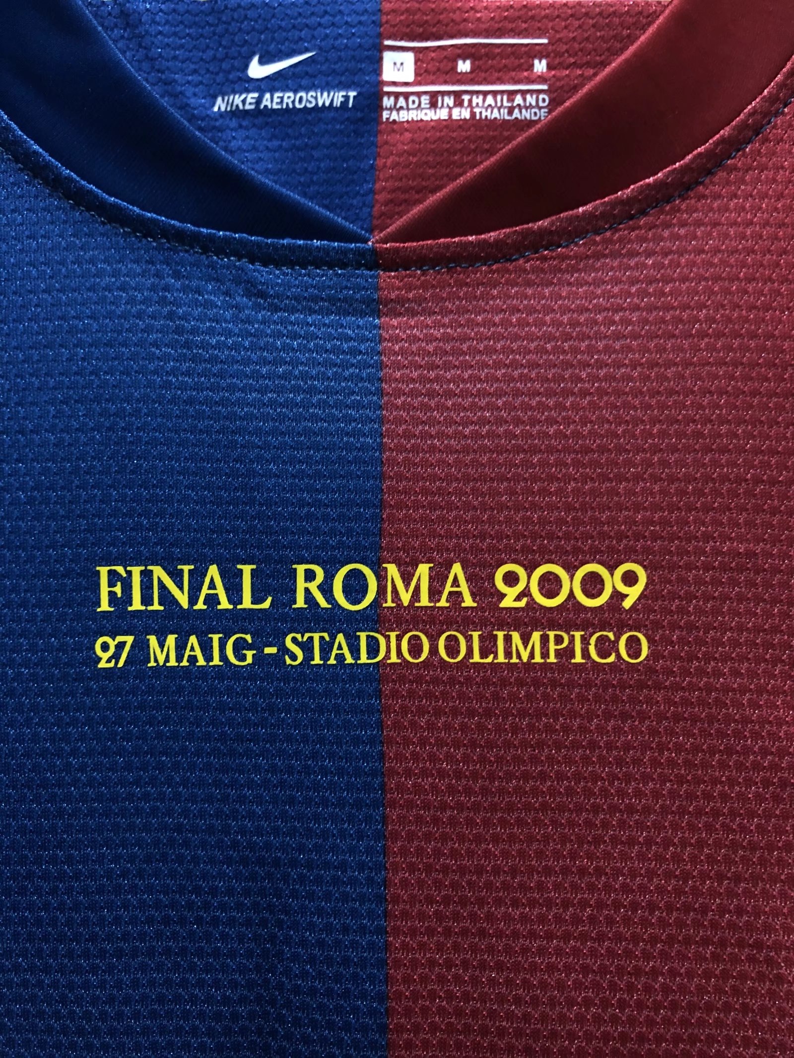 Barcelona Messi #10 UCL Final Retro Long Sleeve Home 2008/09