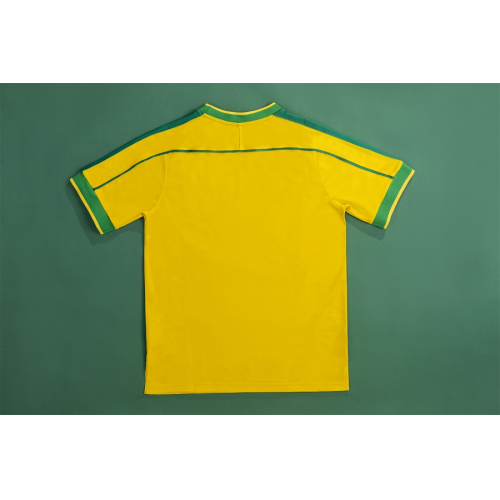 Brazil Ronaldo #9 Retro Jersey Home World Cup 1998