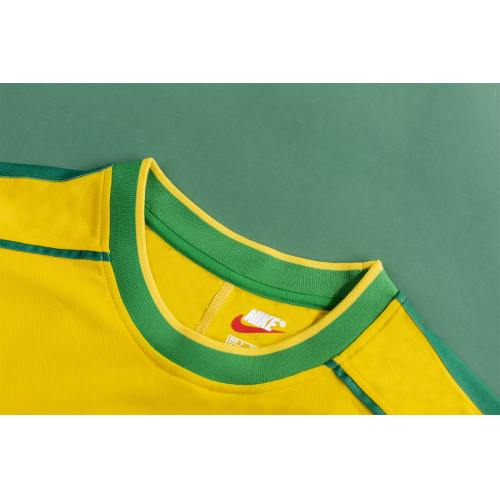 Brazil Ronaldo #9 Retro Jersey Home World Cup 1998