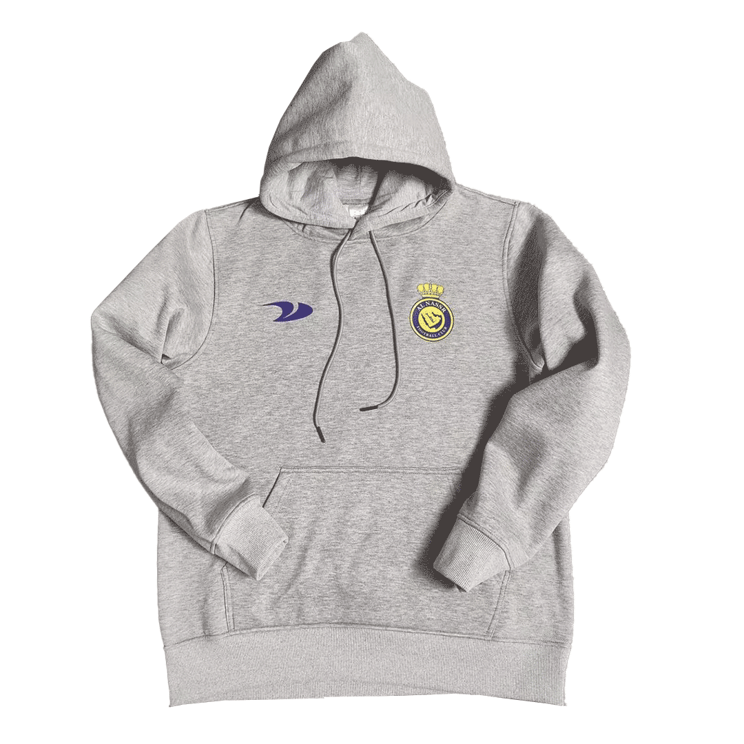 Al Nassr x Ronaldo Sweater Hoodie Gray 2022/23