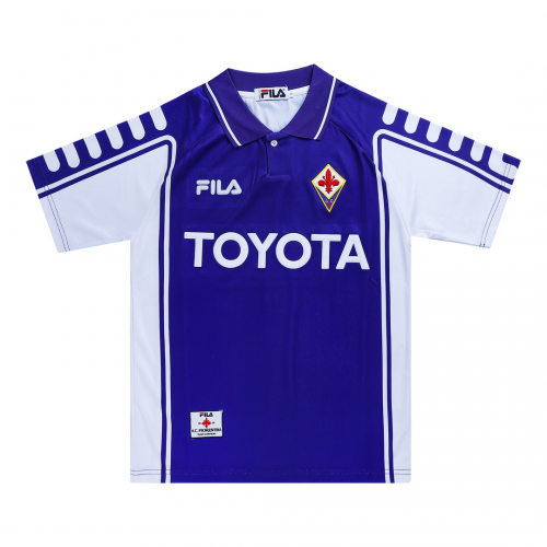 RUI COSTA #10 Retro Fiorentina Home Jersey 1999/00