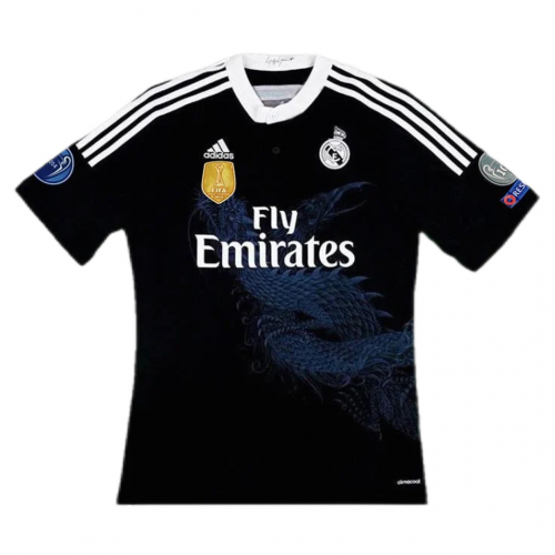 Ronaldo #7 Retro Real Madrid UCL Third Jersey 2014/15