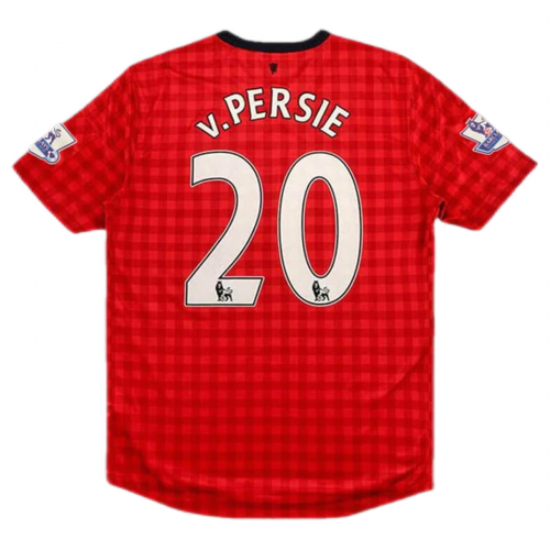 Manchester United v.PERSIE #20 Retro Jersey Home 2012/13