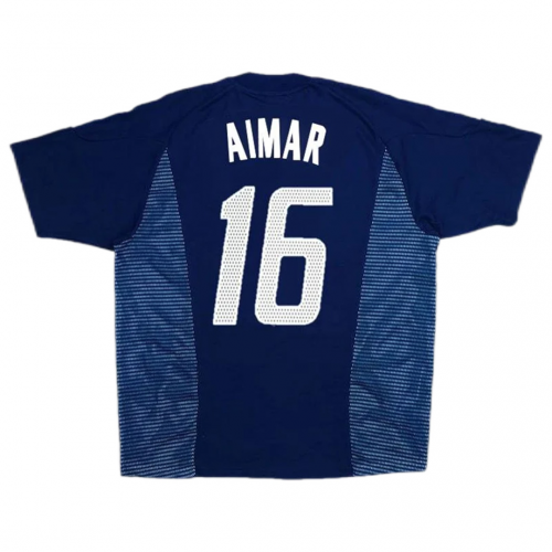 AIMAR #16 Retro Argentina Away Jersey World Cup 2002