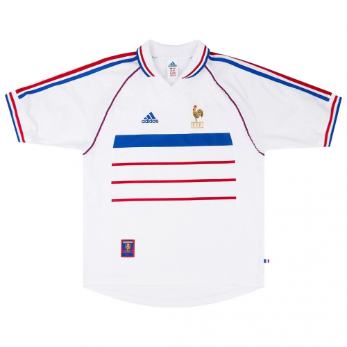 Retro France Away Jersey World Cup 1998