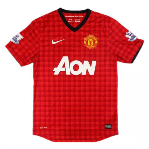 Manchester United FERDINAND #5 Retro Jersey Home 2012/13