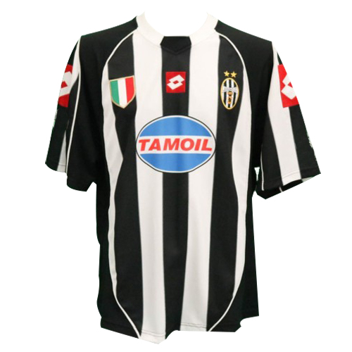 Del Piero #10 Retro Juventus Home Jersey 2002/03