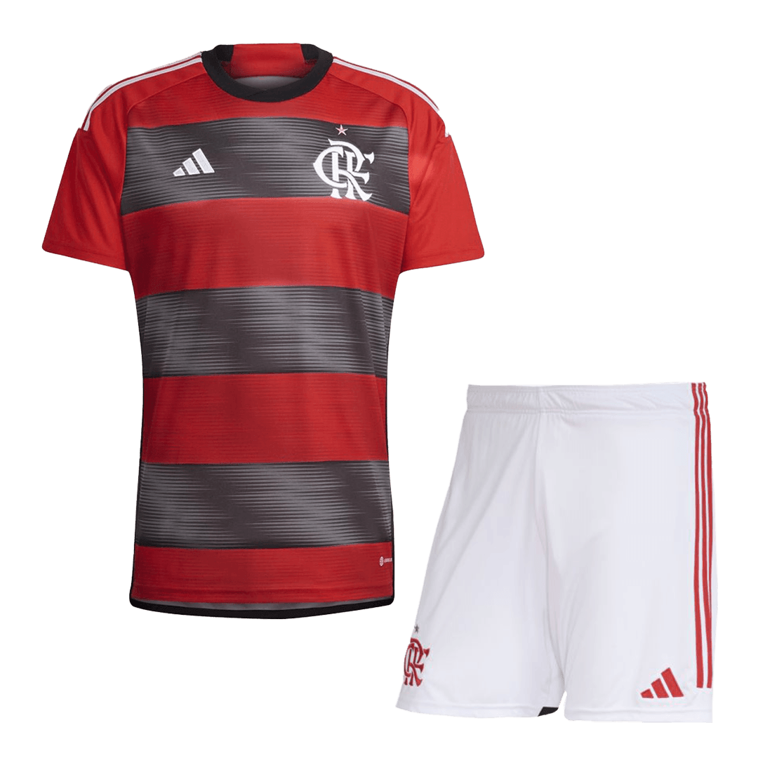 CR Flamengo Home Kit Jersey+Shorts 2023/24