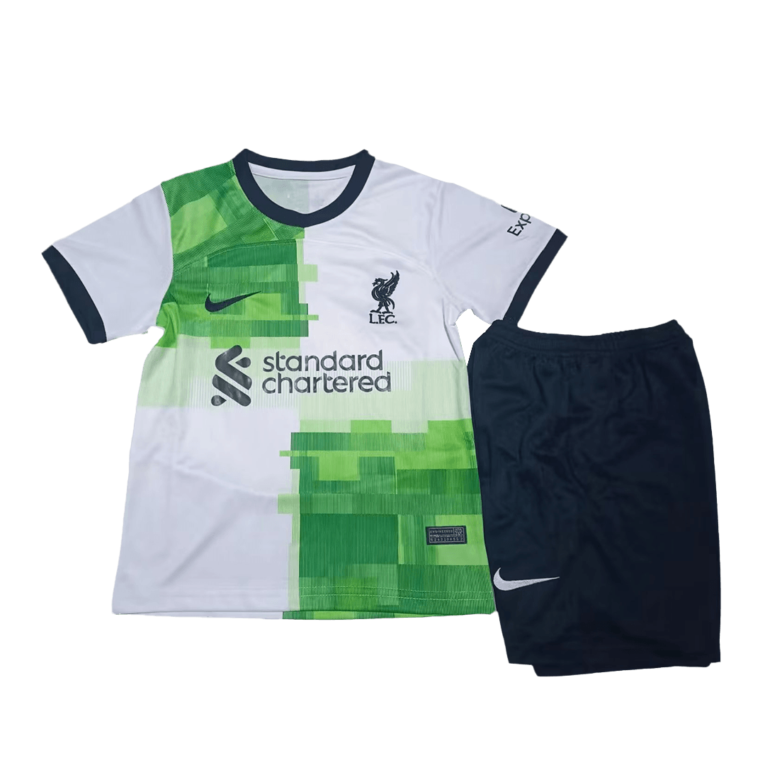 Kids Liverpool Away Jersey Kit 2023/24